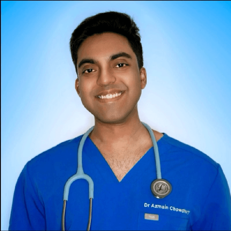 Dr Azmain, Doctor